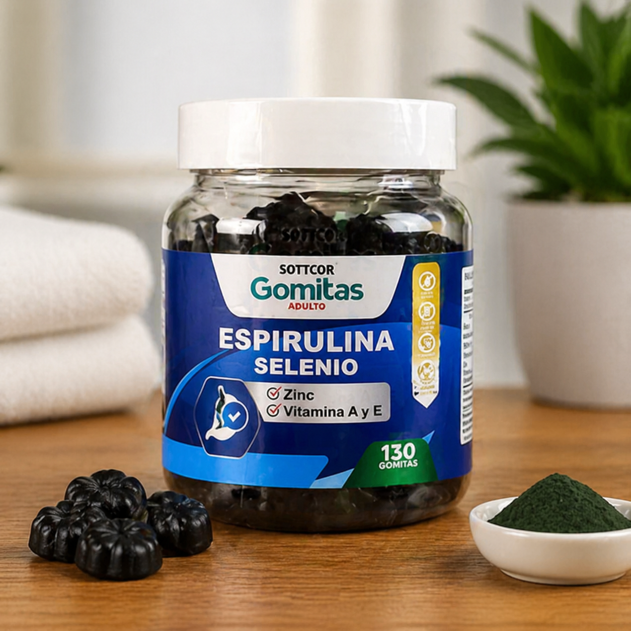Gomitas de Espirulina Plus